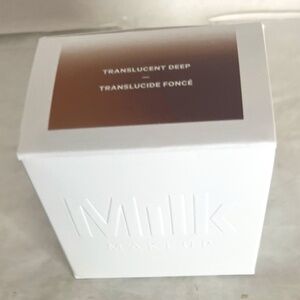 MILK MAKEUP BLUR+SET TRANSLUCENT DEEP 0.87ozMATTE LOOSE SETTING POWDER BOX NEW